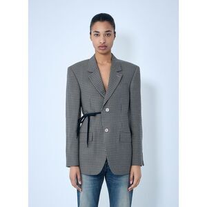 Balenciaga Women Wrap Tailored Blazer